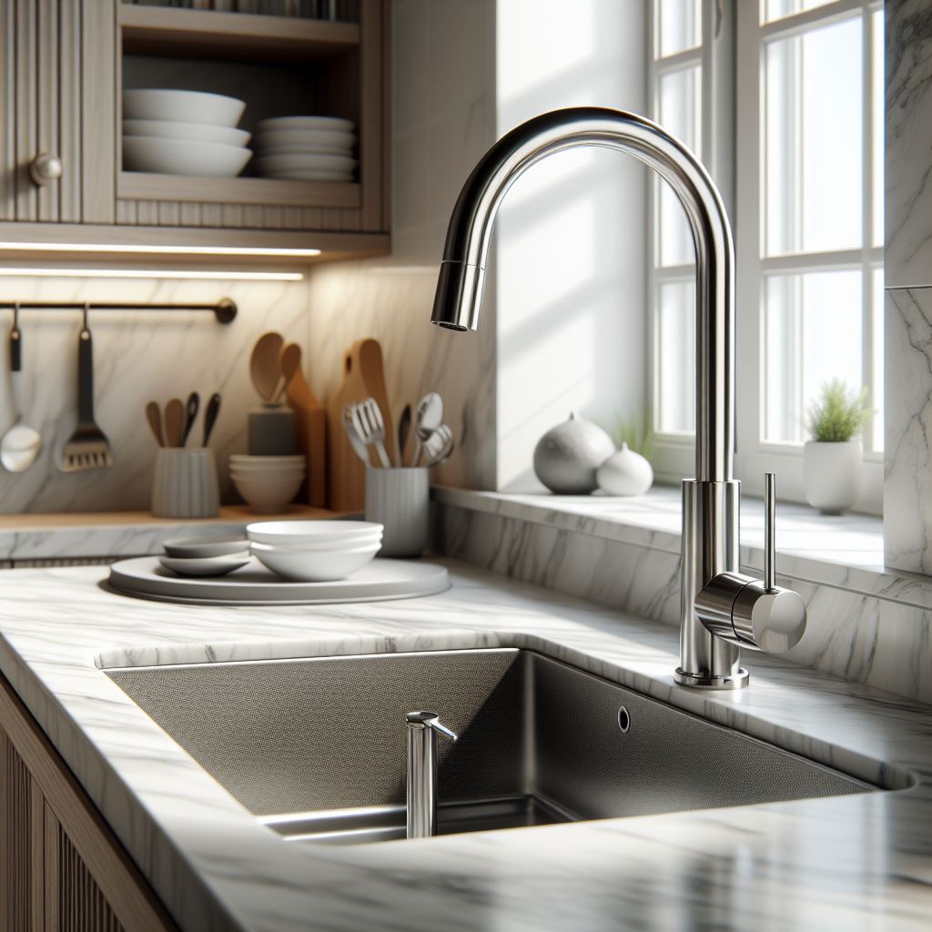 انتخاب بین شیر ظرفشویی شلنگدار و فنری