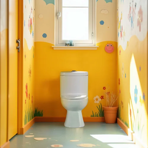 توالت فرنگی پارس سرام مدل کودک سفید