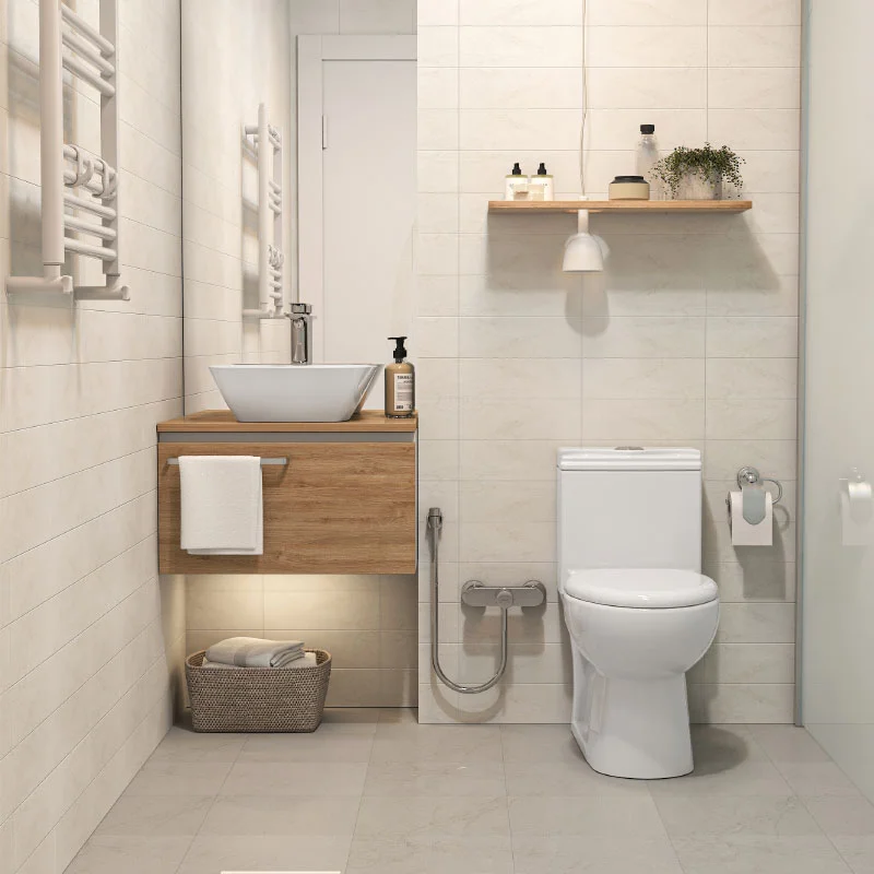 توالت فرنگی چینی کرد مدل لویزا منوبلاک(Toilet Luisa)