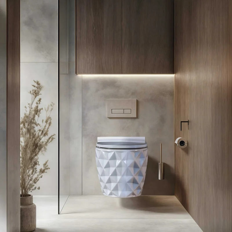 وال هنگ پارس سرام مدل الماس (Wallhang toilet Almas)