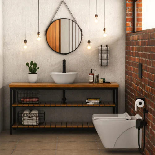 توالت فرنگی وال هنگ چینی کرد منوبلاک ارتا سفید براق