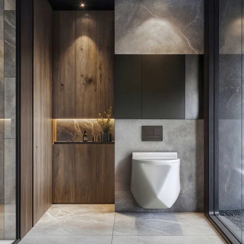 وال هنگ پارس سرام مدل دیاموند (Wallhang toilet Diamond)